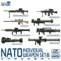 NATO Individual Weapon Set B(A kit incl.2pcs of each weapon, 1/35 -...