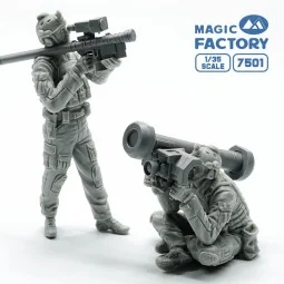 Stinger/Javelin Operators Set (Resin), 1/35 - Magic Factory 7501 2