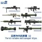 NATO Individual Weapon Set B(A kit incl.2pcs of each weapon, 1/35 -...