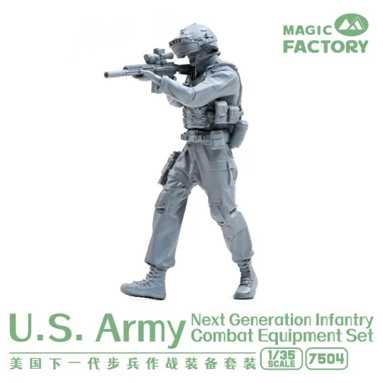 U.S.Army Next Generation Infantry Combat Equipment Resin Set, 1/35 ...