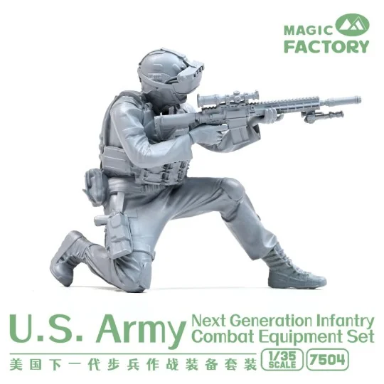 U.S.Army Next Generation Infantry Combat Equipment Resin Set, 1/35 ...