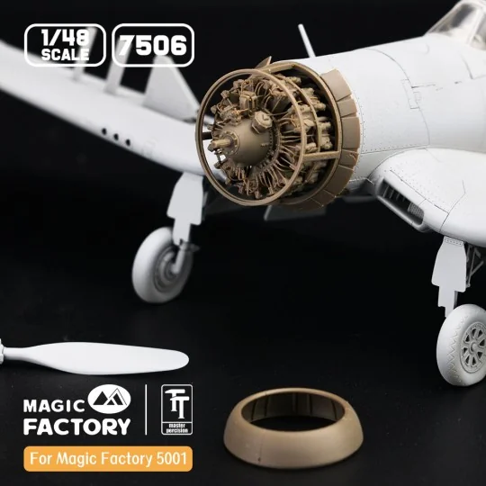 1/48 P&W R2800 Engine Separate Display Version Set 2, 1/48 - Magic ...
