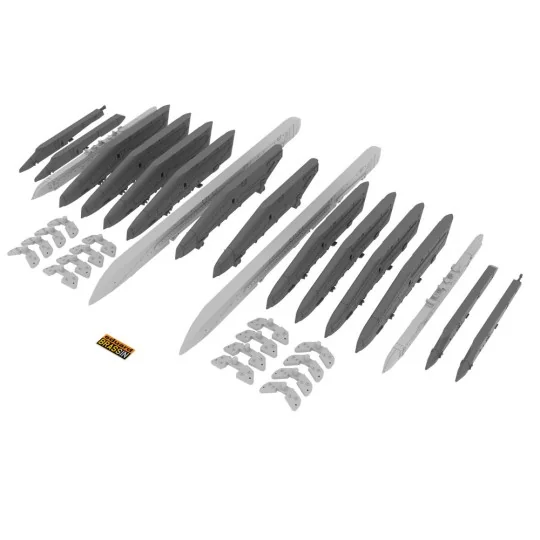 Su-25K wing pylons, 1/48 - Eduard Accessories 648054