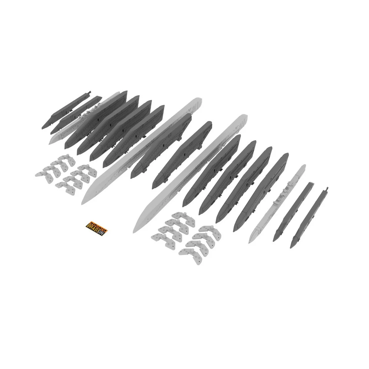 Su-25K wing pylons, 1/48 - Eduard Accessories 648054