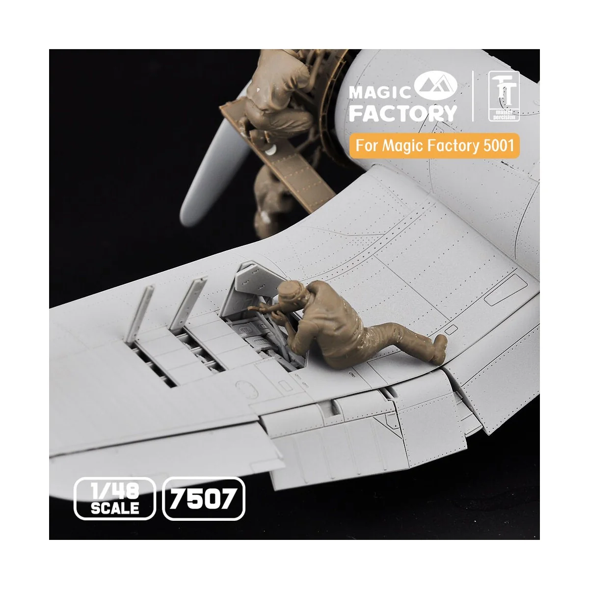 1/48 Ground Service Crew Set, 1/48 - Magic Factory 7507