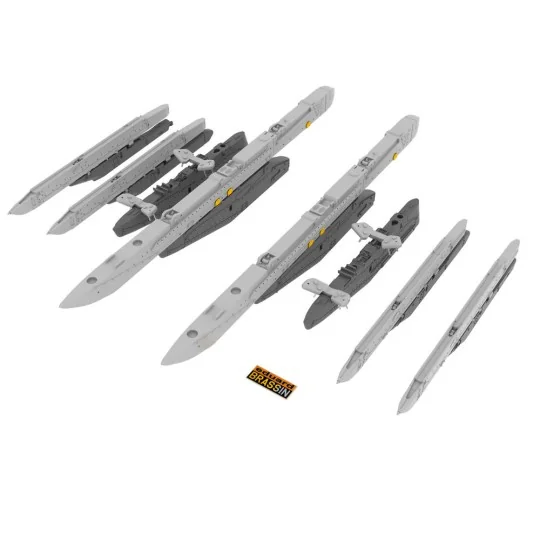 Su-25K wing pylons, 1/48 - Eduard Accessories 648054