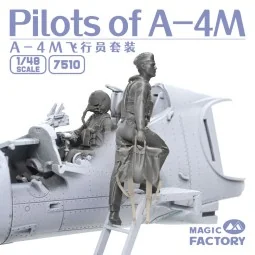 Pilots of A-4M, 1/48 - Magic Factory 7510 2