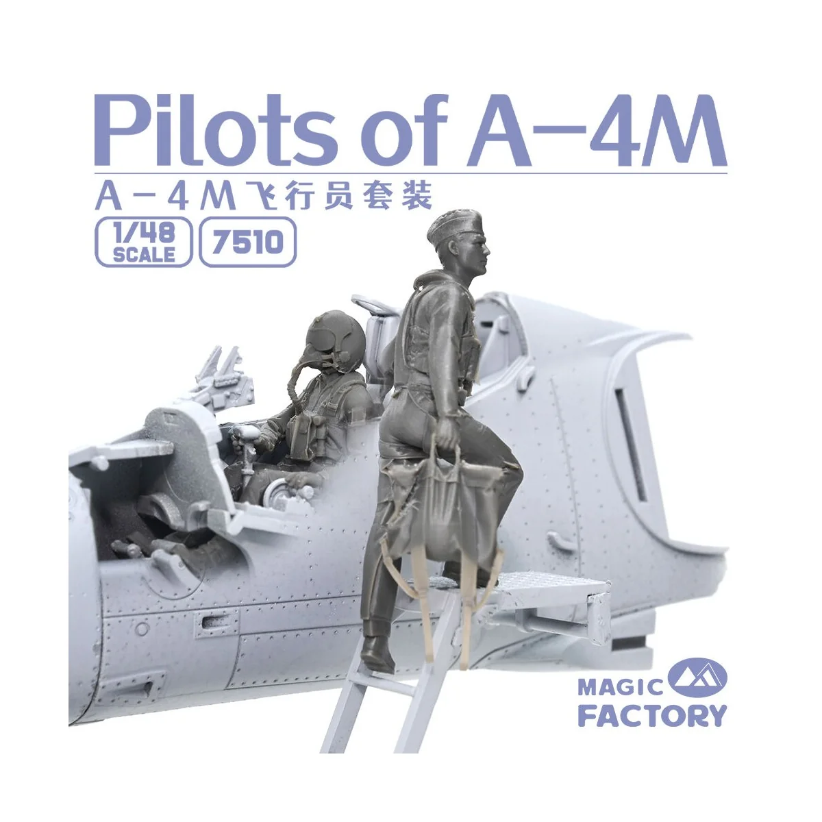 Pilots of A-4M, 1/48 - Magic Factory 7510