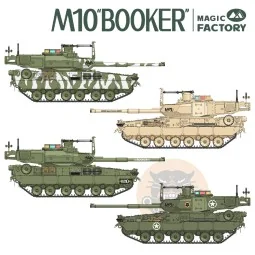 U.S. Combat Vehicle M10 Booker, 1/35 - Magic Factory 2008 2