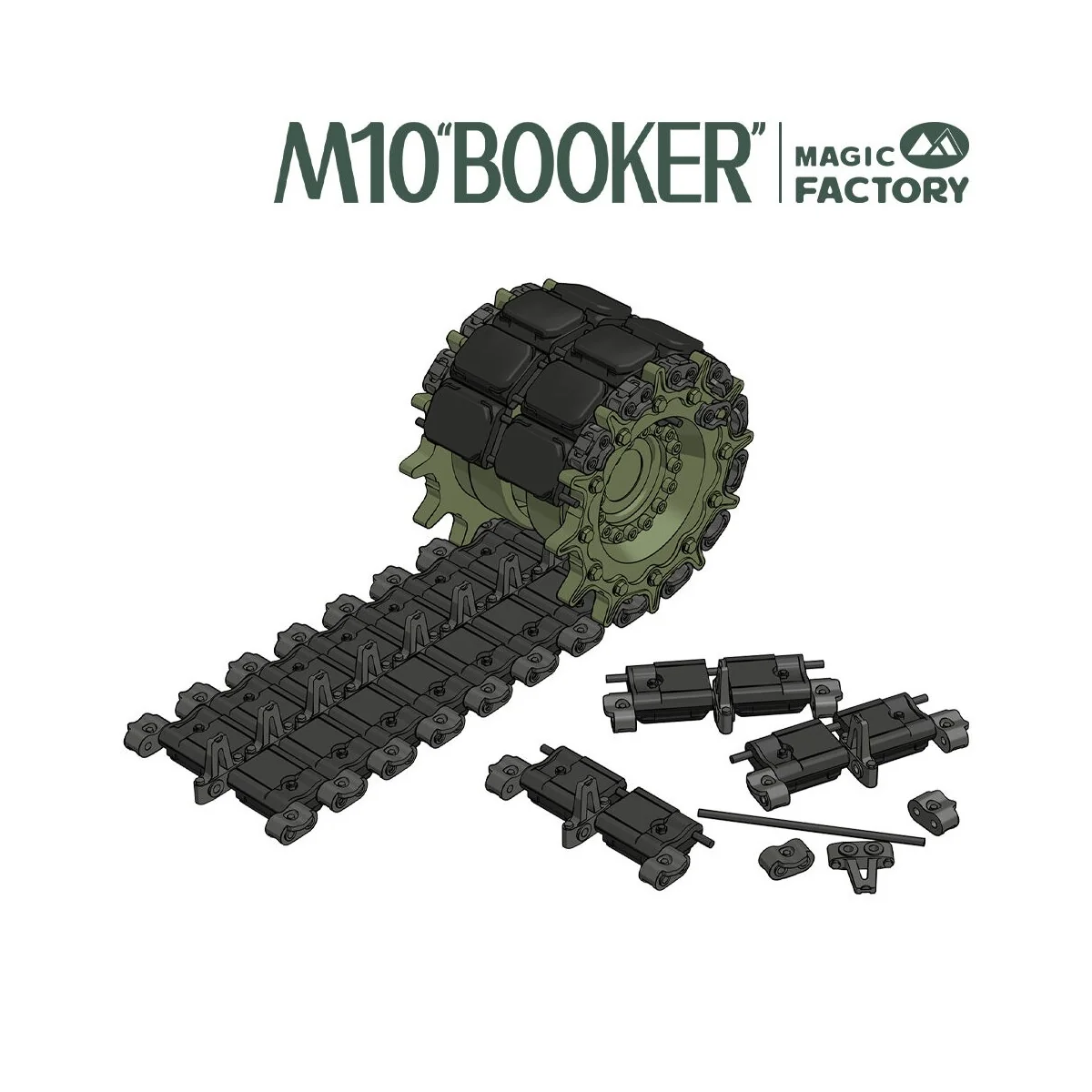 U.S. Combat Vehicle M10 Booker, 1/35 - Magic Factory 2008