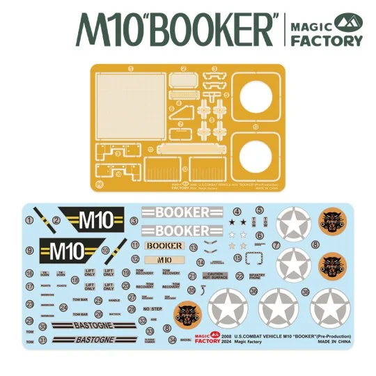 U.S. Combat Vehicle M10 Booker, 1/35 - Magic Factory 2008