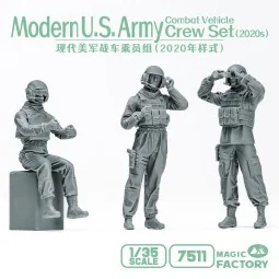Modern U.S. Army Combat Vehicle Crew Set?2020s?, 1/35 - Magic Facto...