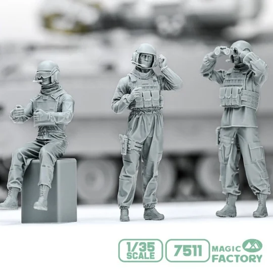 Modern U.S. Army Combat Vehicle Crew Set?2020s?, 1/35 - Magic Facto...