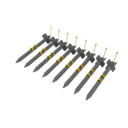 HVAR rockets, 1/48 - Eduard Accessories 648061