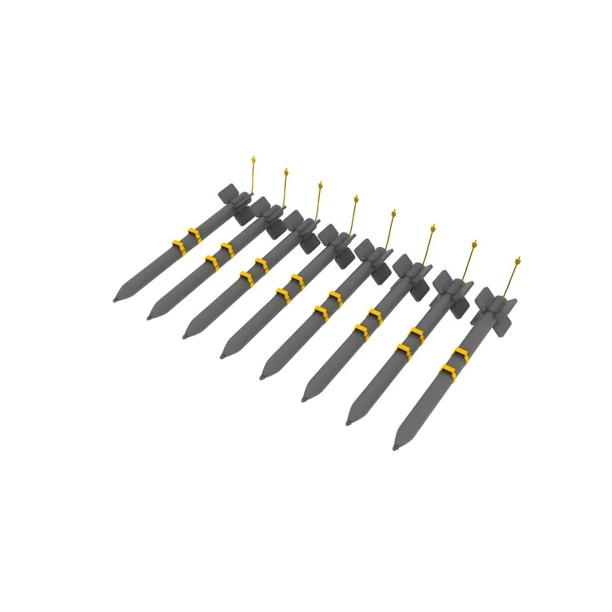 HVAR rockets - Eduard Accessories 648061