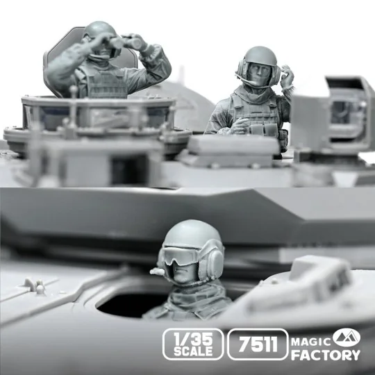 Modern U.S. Army Combat Vehicle Crew Set?2020s?, 1/35 - Magic Facto...