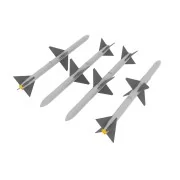 AIM-7E Sparrow, 1/48 - Eduard Accessories 648062 AIM-7E Sparrow, 1/48 - Eduard Accessories 648062