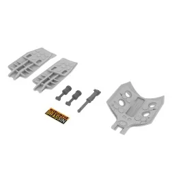 MiG-21 late airbrakes for Eduard, 1/48 - Eduard Accessories 648064