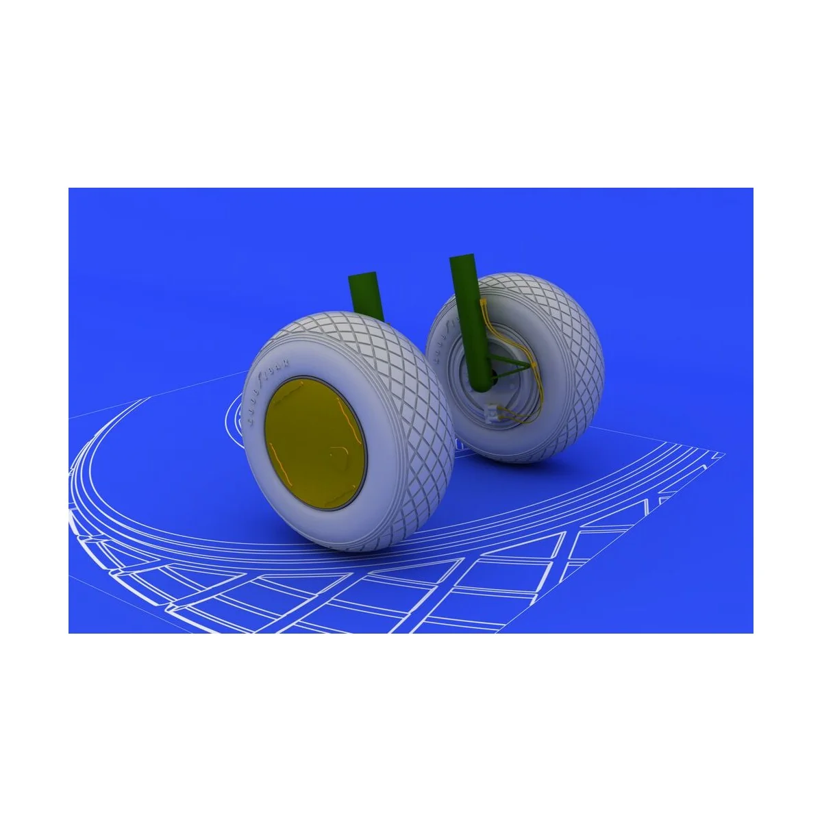 PV-1 Ventura wheels for Revell, 1/48 - Eduard Accessories 648068