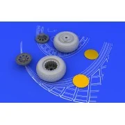 PV-1 Ventura wheels for Revell, 1/48 - Eduard Accessories 648068