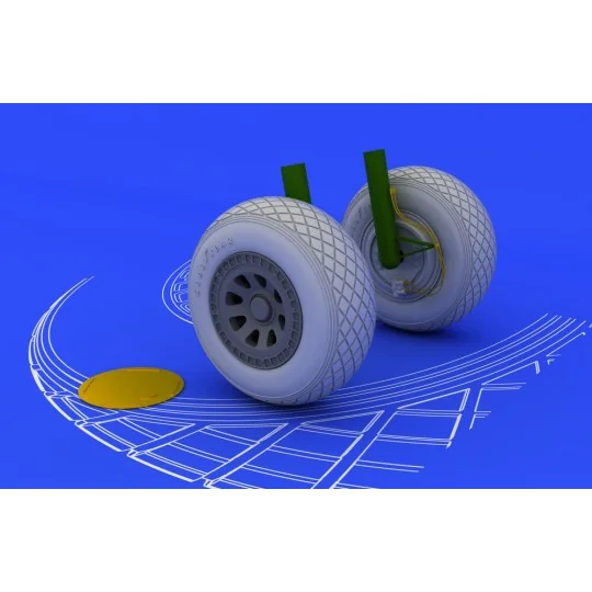 PV-1 Ventura wheels for Revell, 1/48 - Eduard Accessories 648068