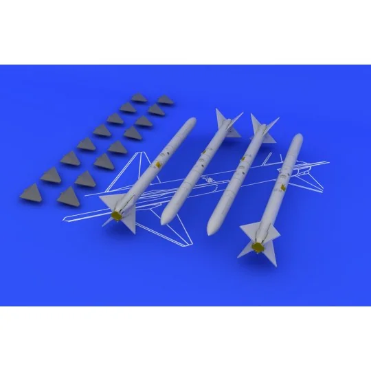 AIM-7M Sparrow, 1/48 - Eduard Accessories 648069