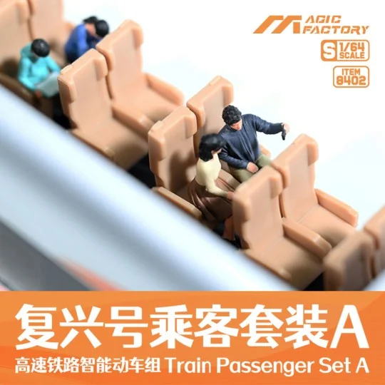 Train Passenger Set A (for item no. 1601, precolored and assembled)...