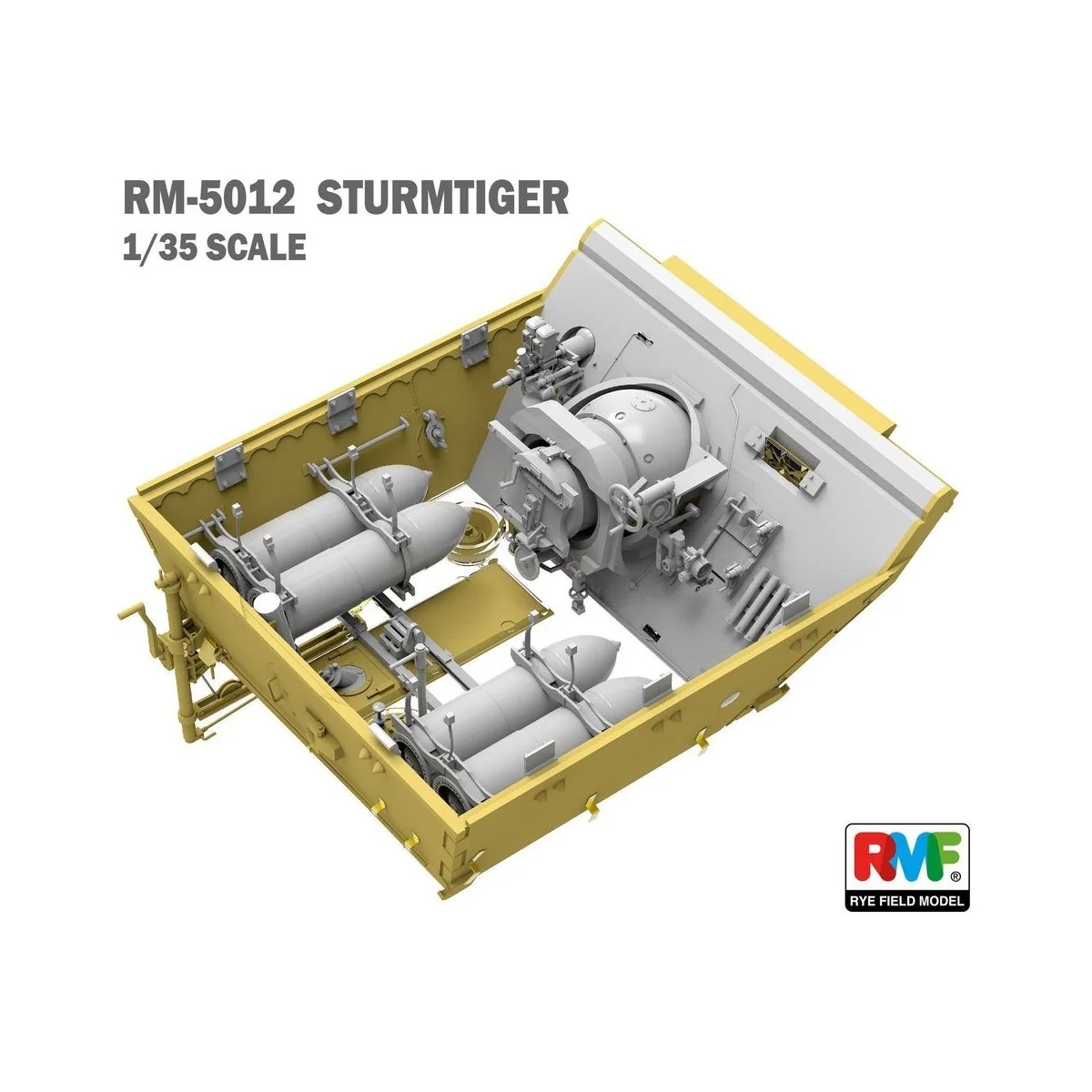 Sturmtiger With Full Interior (To be, 1/35 - Rye Field Model 5012