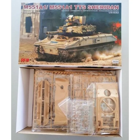 M551A1/ A1TTS SHERIDAN, 1/35 - Rye Field Model 5020