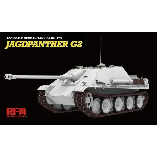 Jagdpanther G2 with full interior&workab track links, 1/35 - Rye Fi...
