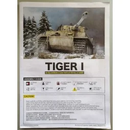 TIGER EARLY PRODUCTION W/FULL INTERIOR, 1/35 - Rye Field Model 5025 2