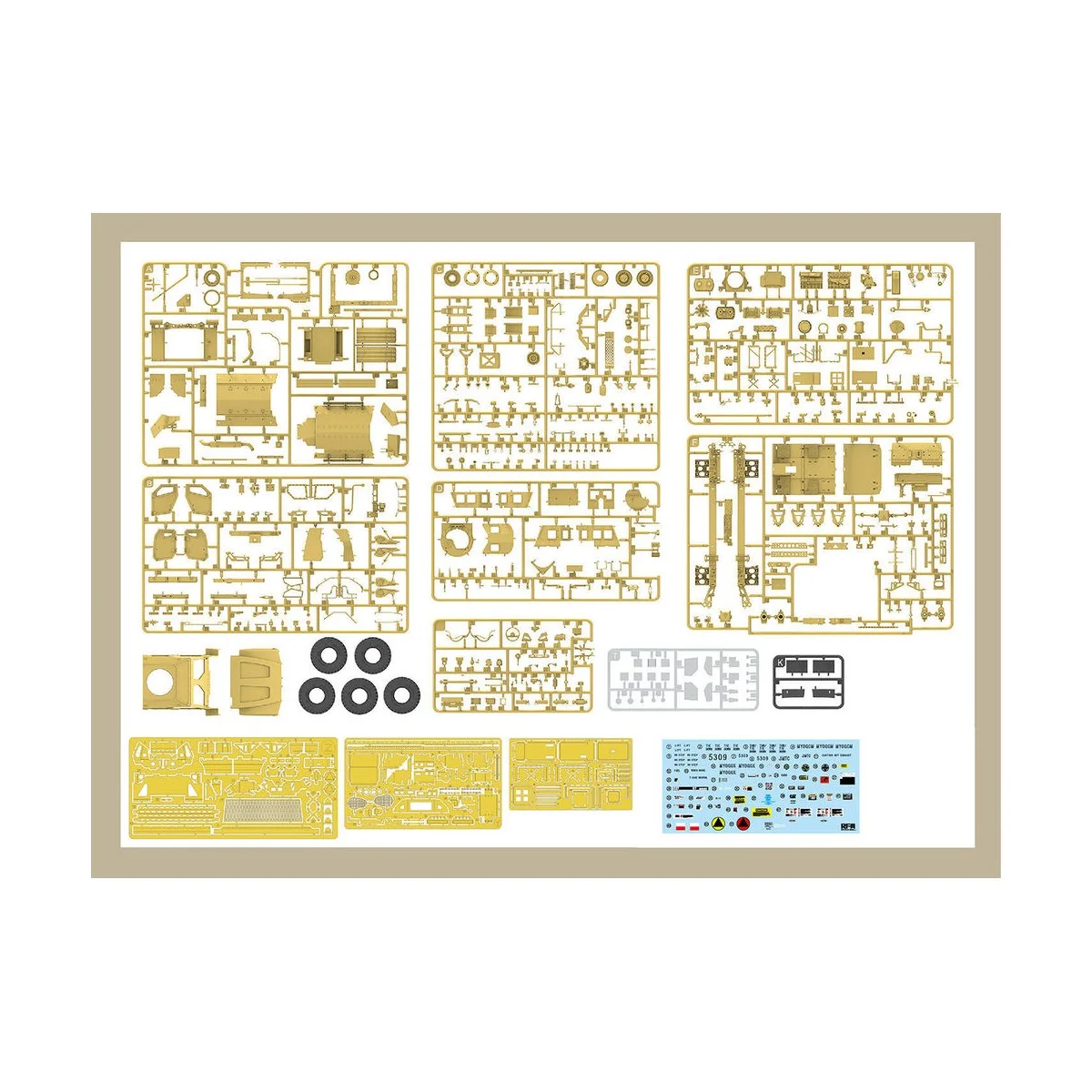 M-ATV (MRAP ALL TERRAIN VEHICLE) M1024A1, 1/35 - Rye Field Model 5032