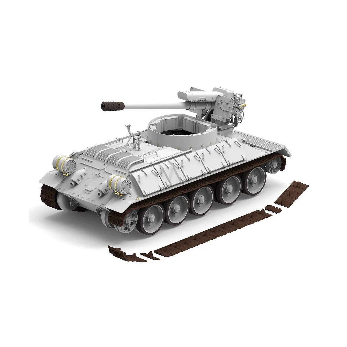 T-34/D-30 122MM SYRIAN SELF-PROPELLED HOWITZER, 1/35 - Rye Field Mo...