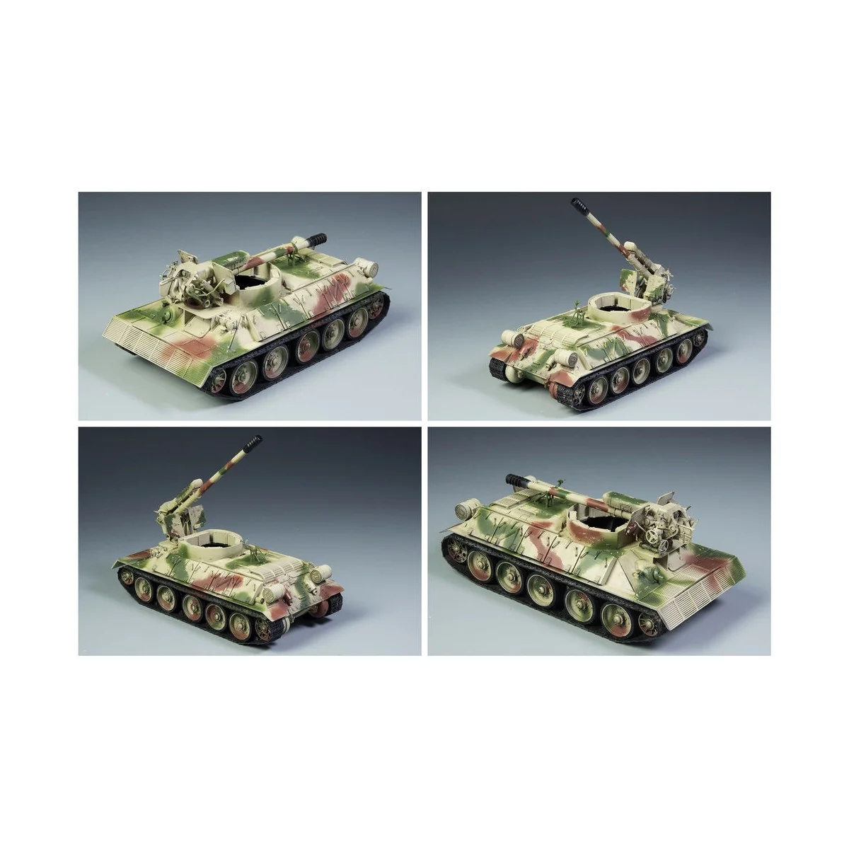 T-34/D-30 122MM SYRIAN SELF-PROPELLED HOWITZER, 1/35 - Rye Field Mo...