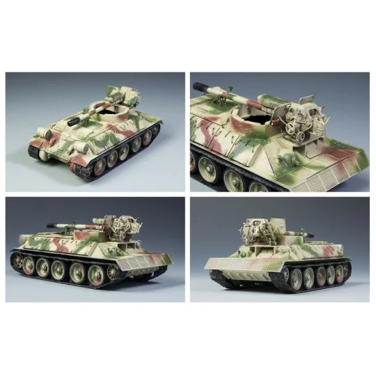 T-34/D-30 122MM SYRIAN SELF-PROPELLED HOWITZER, 1/35 - Rye Field Mo...