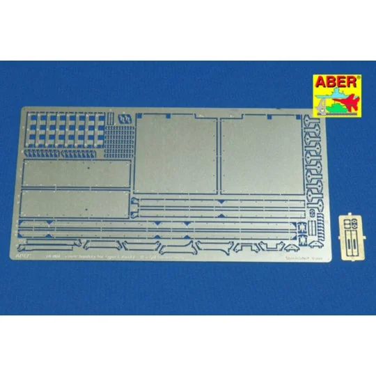 Front fenders for Tiger I, Ausf.E-(Early/ Late version), 1/16 - Abe...