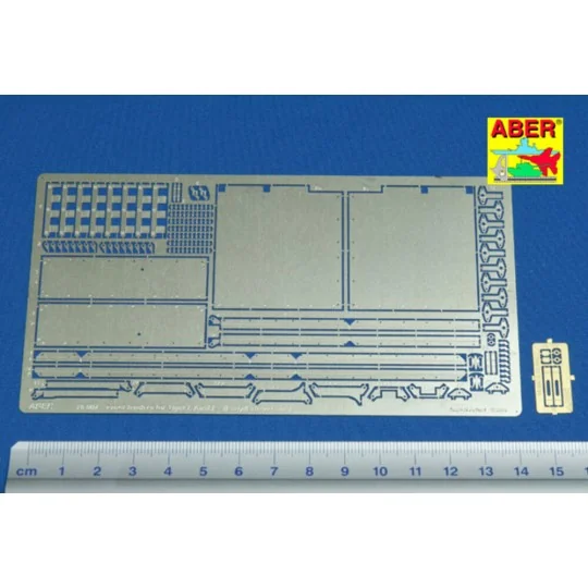Front fenders for Tiger I, Ausf.E-(Early/ Late version), 1/16 - Abe...