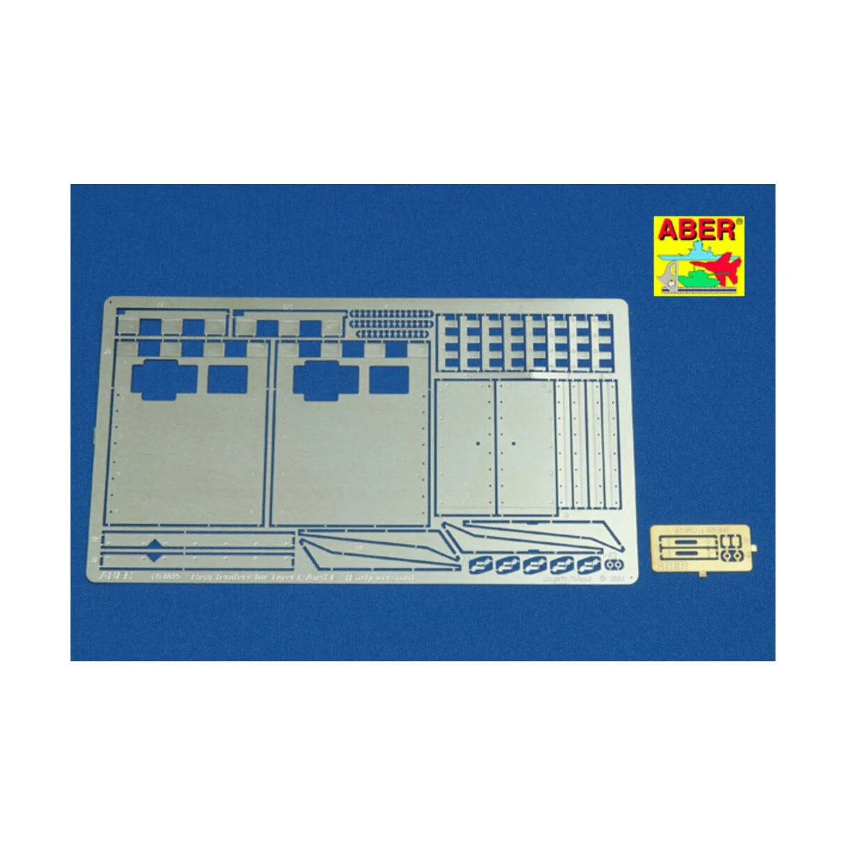 Rear fenders for Tiger I, Ausf.E-(Early version), 1/16 - Aber Model...