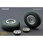 B-17 wheels, 1/48 - Eduard Accessories 648078