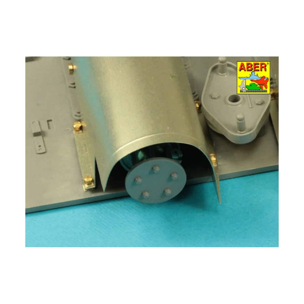 Exhaust covers for TigerI, Ausf.E-(Early/Late version), 1/16 - Aber...
