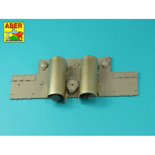 Exhaust covers for TigerI, Ausf.E-(Early/Late version), 1/16 - Aber...