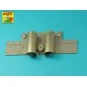 Exhaust covers for TigerI, Ausf.E-(Early/Late version), 1/16 - Aber...
