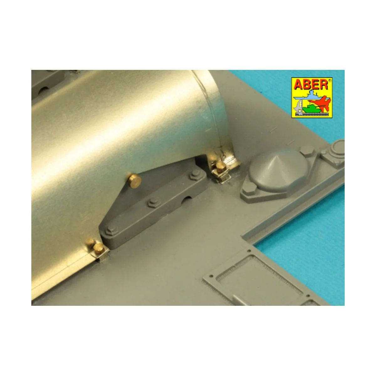 Exhaust covers for TigerI, Ausf.E-(Early/Late version), 1/16 - Aber...
