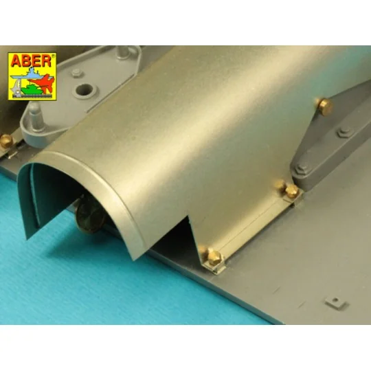 Exhaust covers for TigerI, Ausf.E-(Early/Late version), 1/16 - Aber...