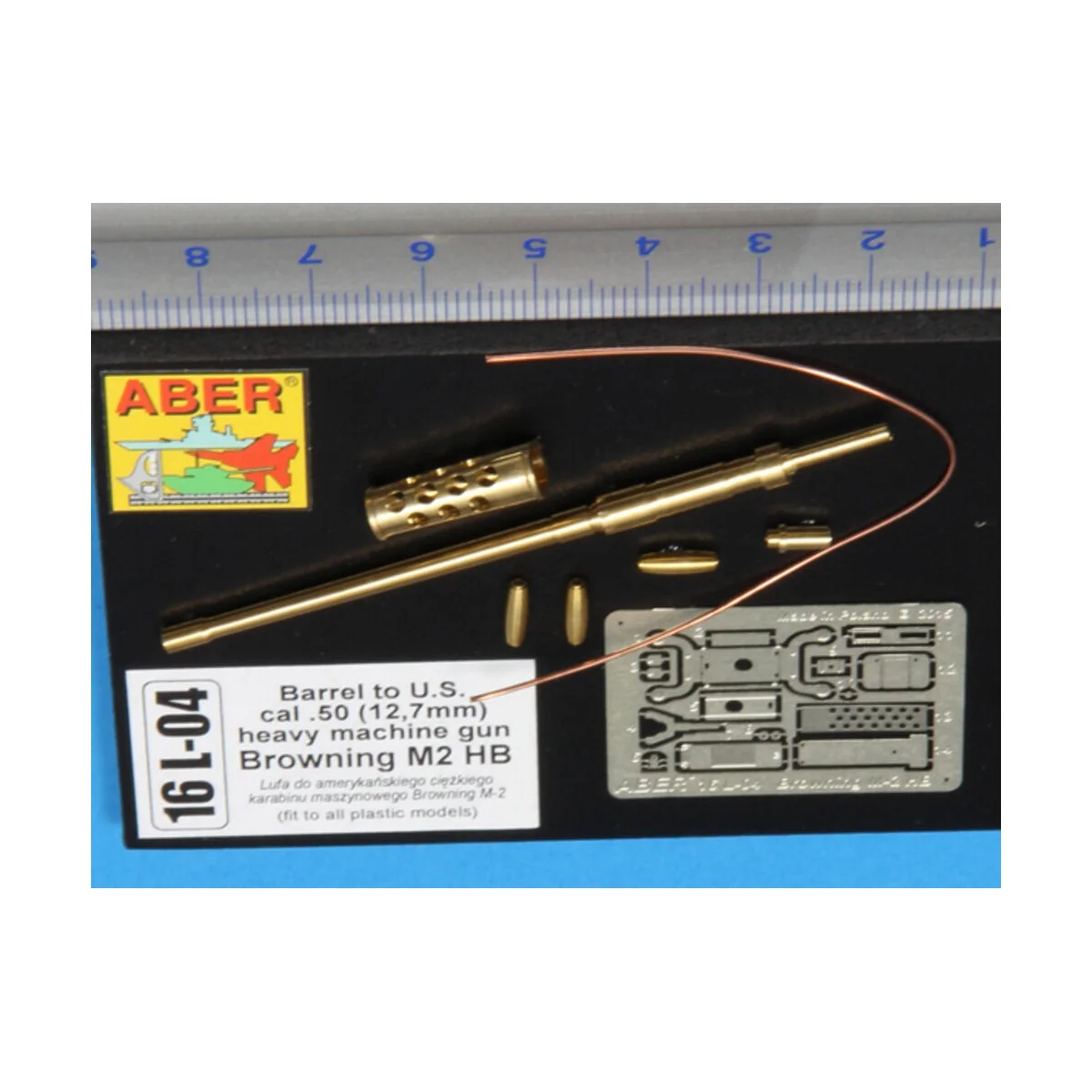 8, 8 cm Tiger I high-explosive Ammo with box, 1/16 - Aber Models 16014