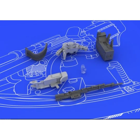 II-2 UBT gun for Tamiya, 1/48 - Eduard Accessories 648079
