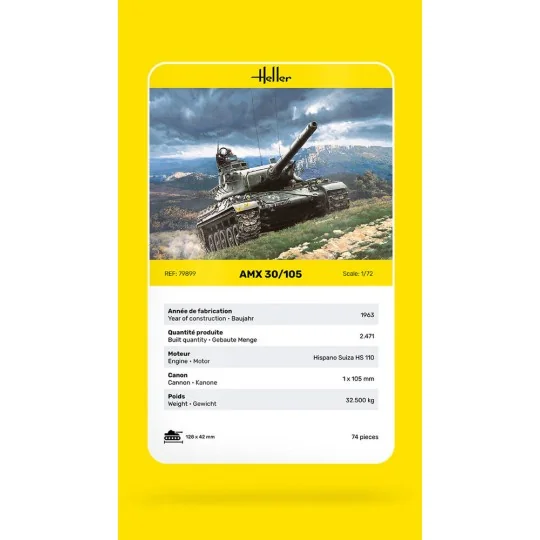 AMX 30/105 - Heller 79899