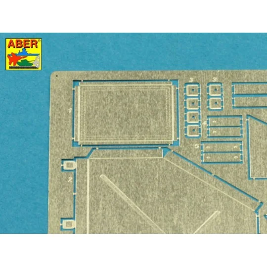 Panther G. Vol.5-Rear tool boxes, 1/16 - Aber Models 16019