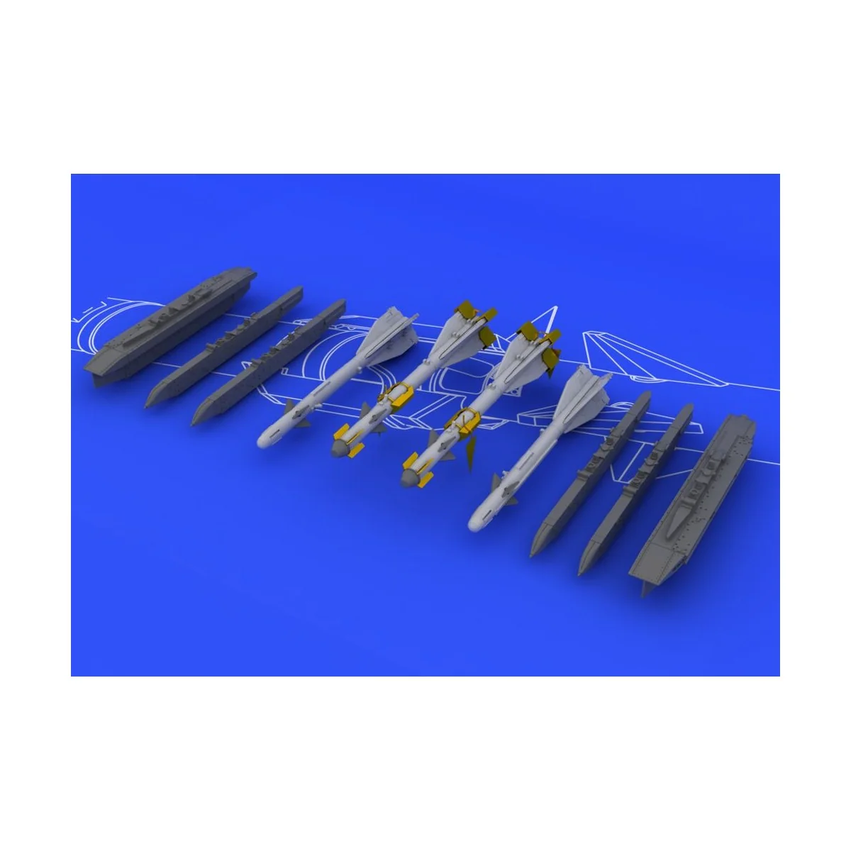 R-60 / AA-8 Aphid, 1/48 - Eduard Accessories 648082 R-60 / AA-8 Aphid, 1/48 - Eduard Accessories 648082