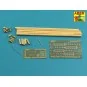 Barrel cleaning rods with brackets for Tiger I -very early model 12...